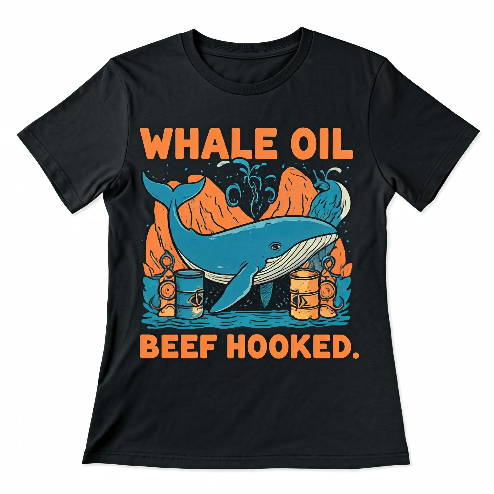 Whale oil beef hooked